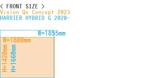 #Vision Qe Concept 2023 + HARRIER HYBRID G 2020-